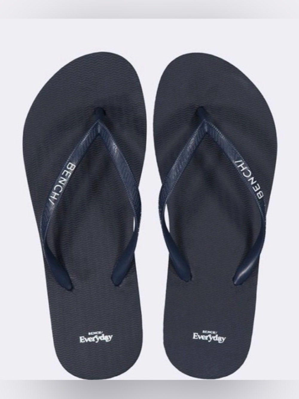 NWT [Bench] Everyday Casual Navy Blue Beach Flip Flops Thongs Sandals Women’s 7